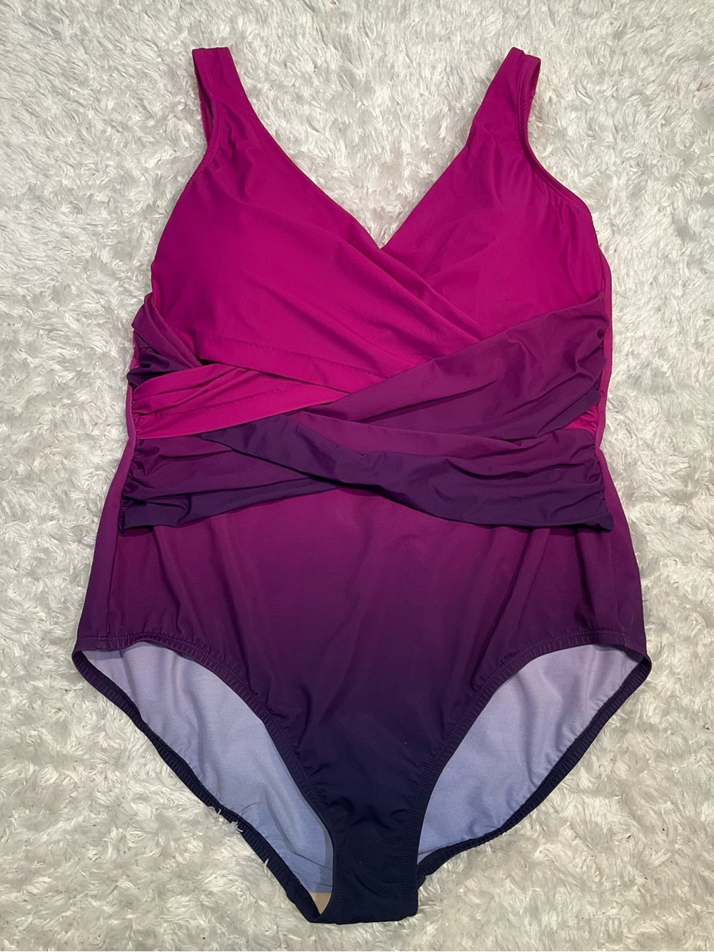 Lands' End One-Piece Swimsuit Size 16 petite NWT